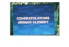 Congratulations Arnaud!